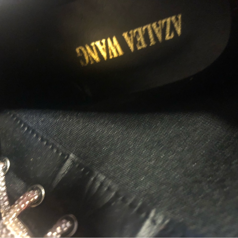 Black dress short dressy boots size 8